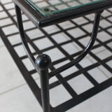 Table basse fer forgé