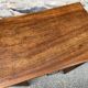 Guéridon selette console vintage louis philippe noyer 1950