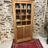 Vitrine parisienne ancienne décapée