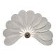 Peacock wall light