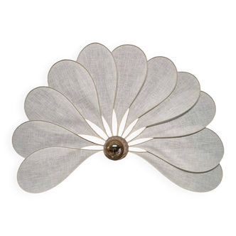 Peacock wall light