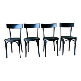 Ensemble de 4 chaises bistrot