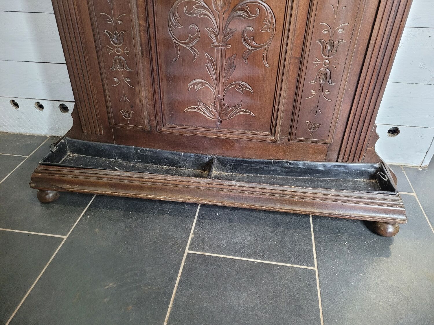 Old walnut cloakroom