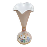 Soliflore vase in opaline