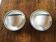 Cup and saucer Sarreguemines iron earth