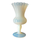 Small opaline vase, Empoli glass, Tuscany, Florence (1960, Italy)
