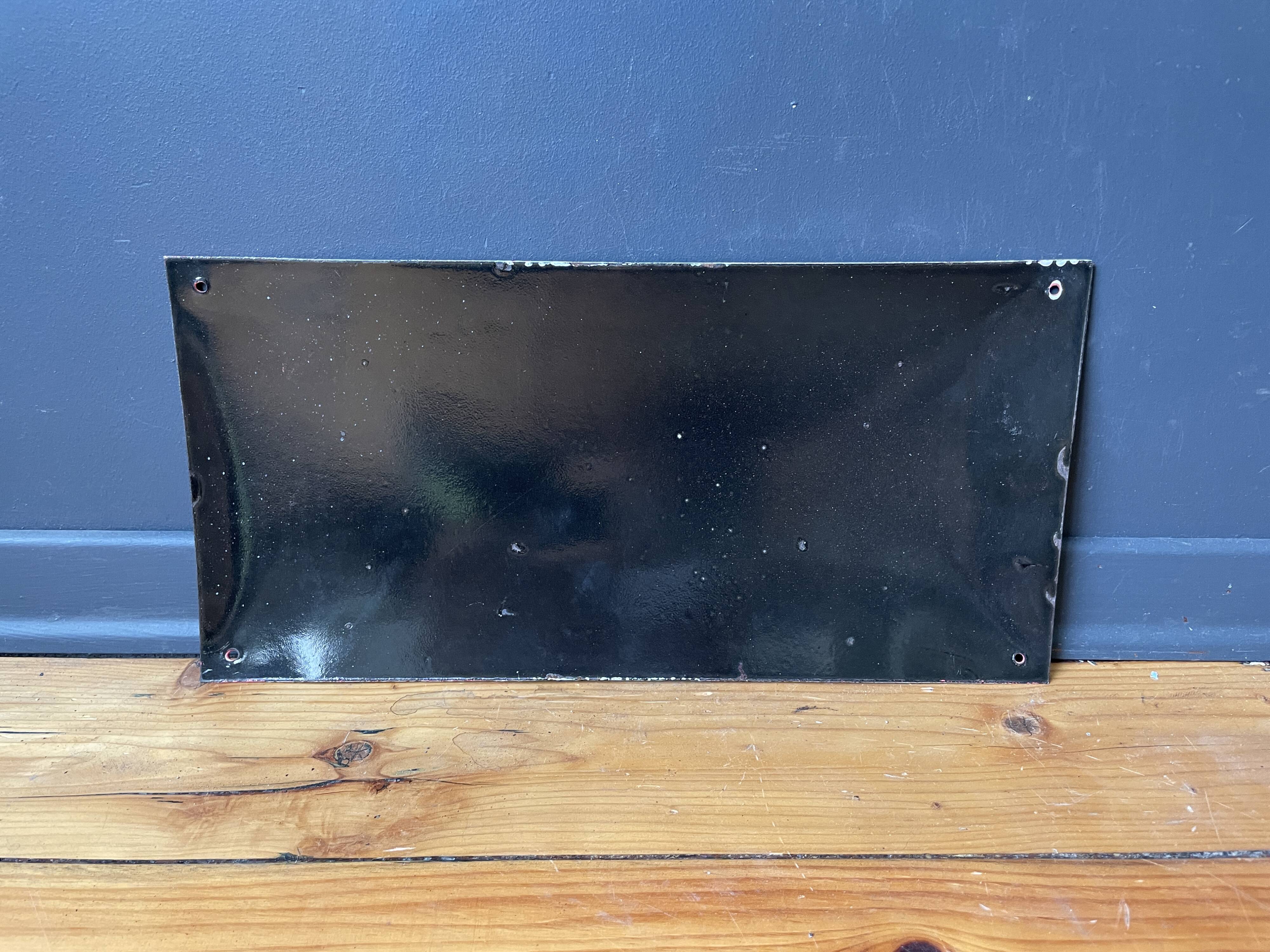 NO SMOKING SIGN Vintage European Industrial Enamel Signs Decoration