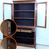 Library Two-Body in Mahogany, Victorian era, England