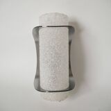 wall light in granite plexi chrome Design 1970