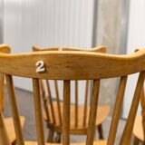 Set of 8 Baumann chairs "Florida"