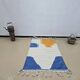 Traditional Moroccan handwoven rug 3x2 m