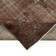 Tapis nouée à la main oriental années 1980 204 cm x 335 cm tapis marron