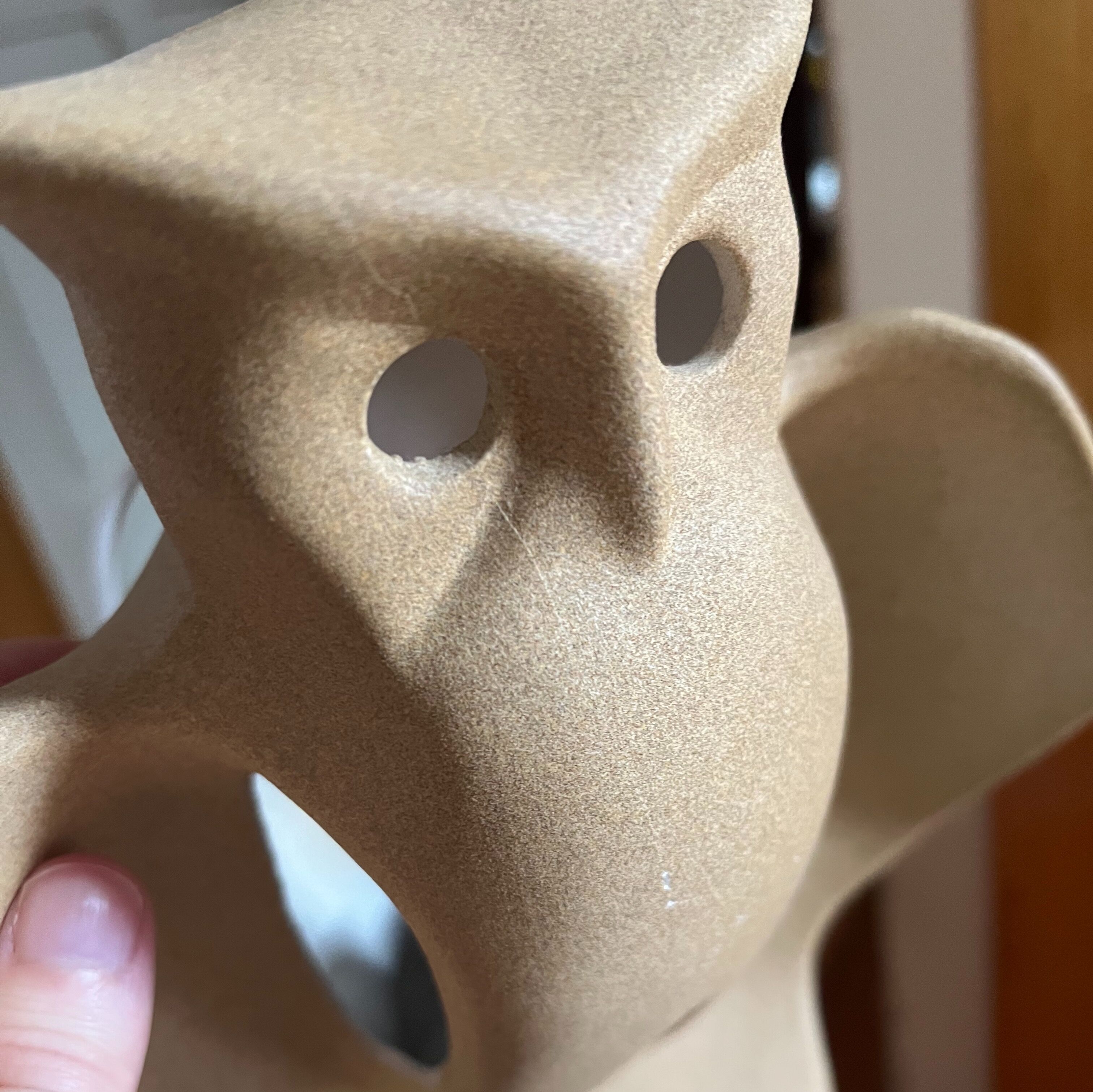 Owl ceramic lamp 70s/80s