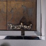 Belarti Ceramic tile Table set of 3 Belgian 1970s