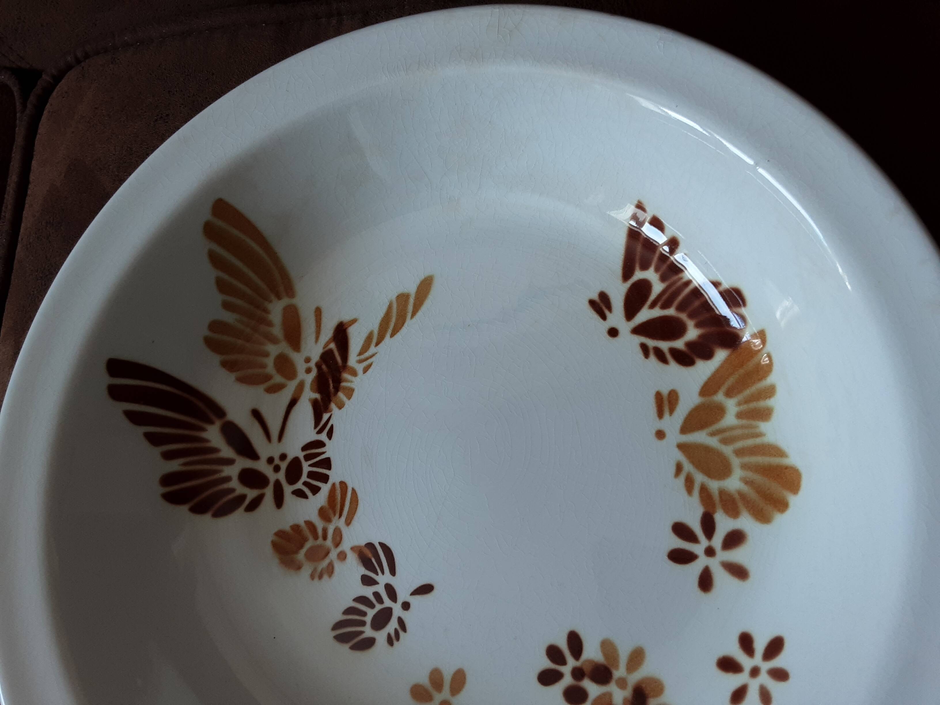 Sarreguemines salad bowl