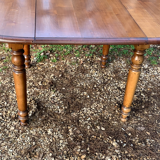 Round table with extension signed rené trotel