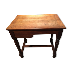 Table écritoire en chêne - rustique
