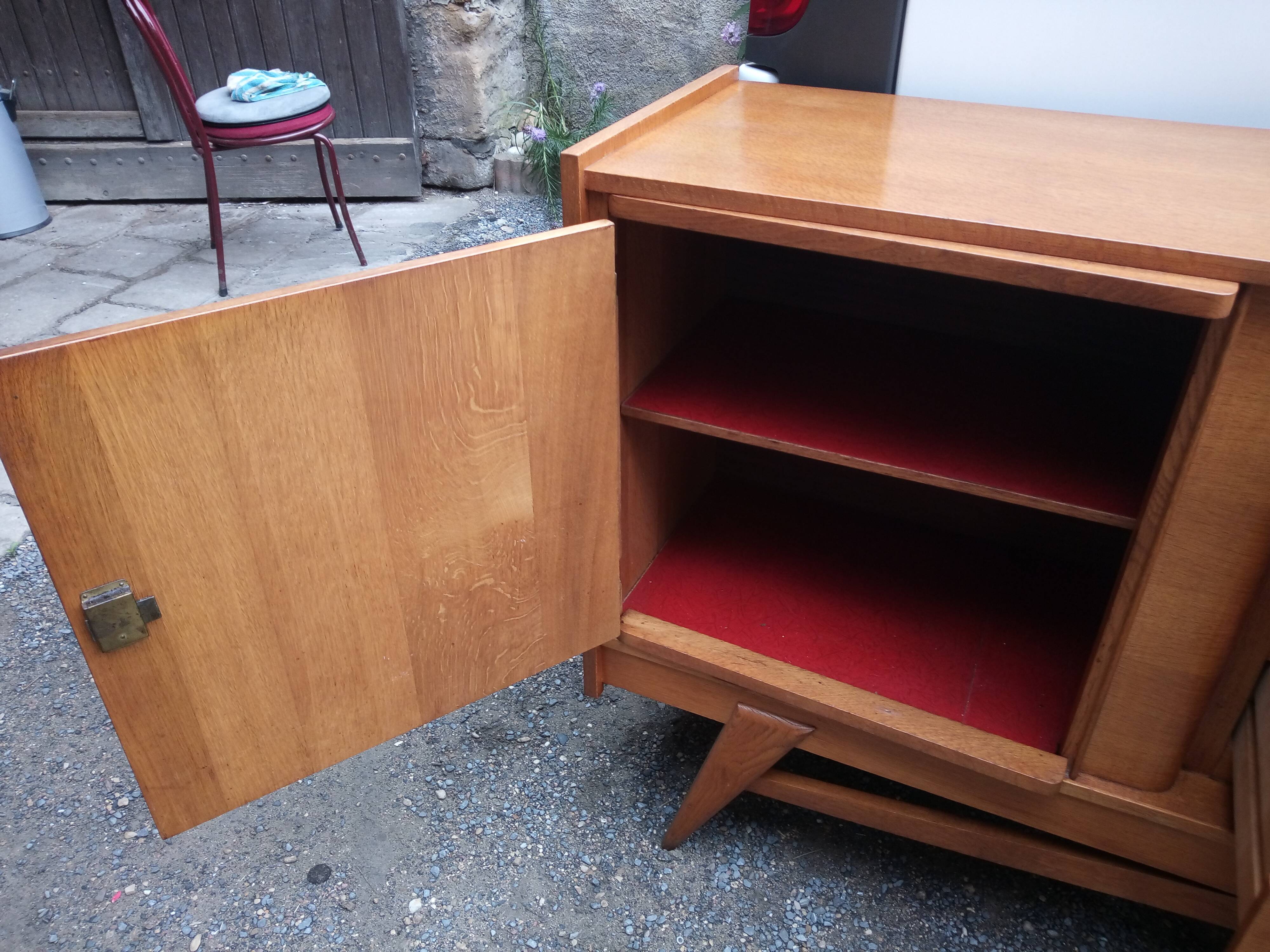 Enfilade à pieds compas