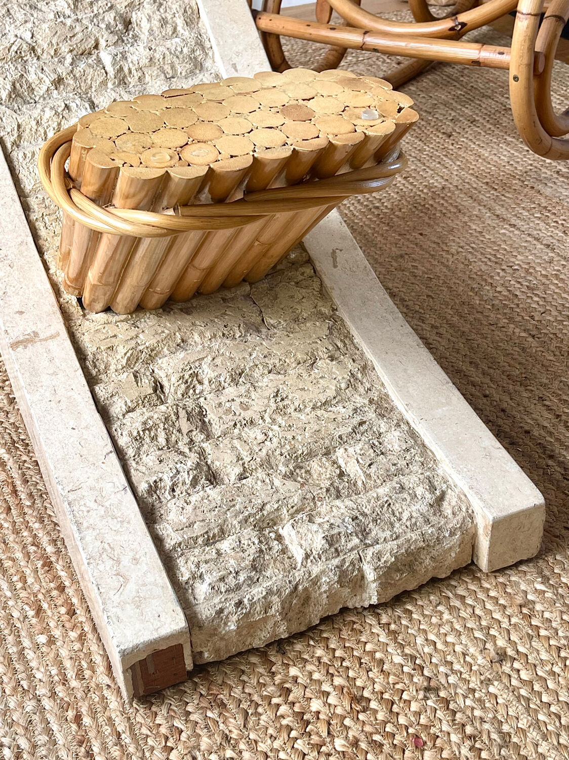 Coffee table French Riviera 1970.