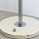 Vintage Space Age Floor Lamp in Steel and Chrome , 1970's Italian Floor lamp