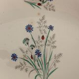 Pair of ravines Digoin Sarreguemines model Myosotis
