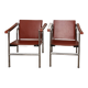 Pair of LC1 Armchairs by Le Corbusier for Cassina, 1990s