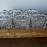 Coffee service with 1960s bamboo basket