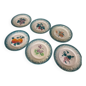 assiettes à dessert