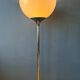 Space Age Guzzini Mid Century floor lamp with white acrylic shade