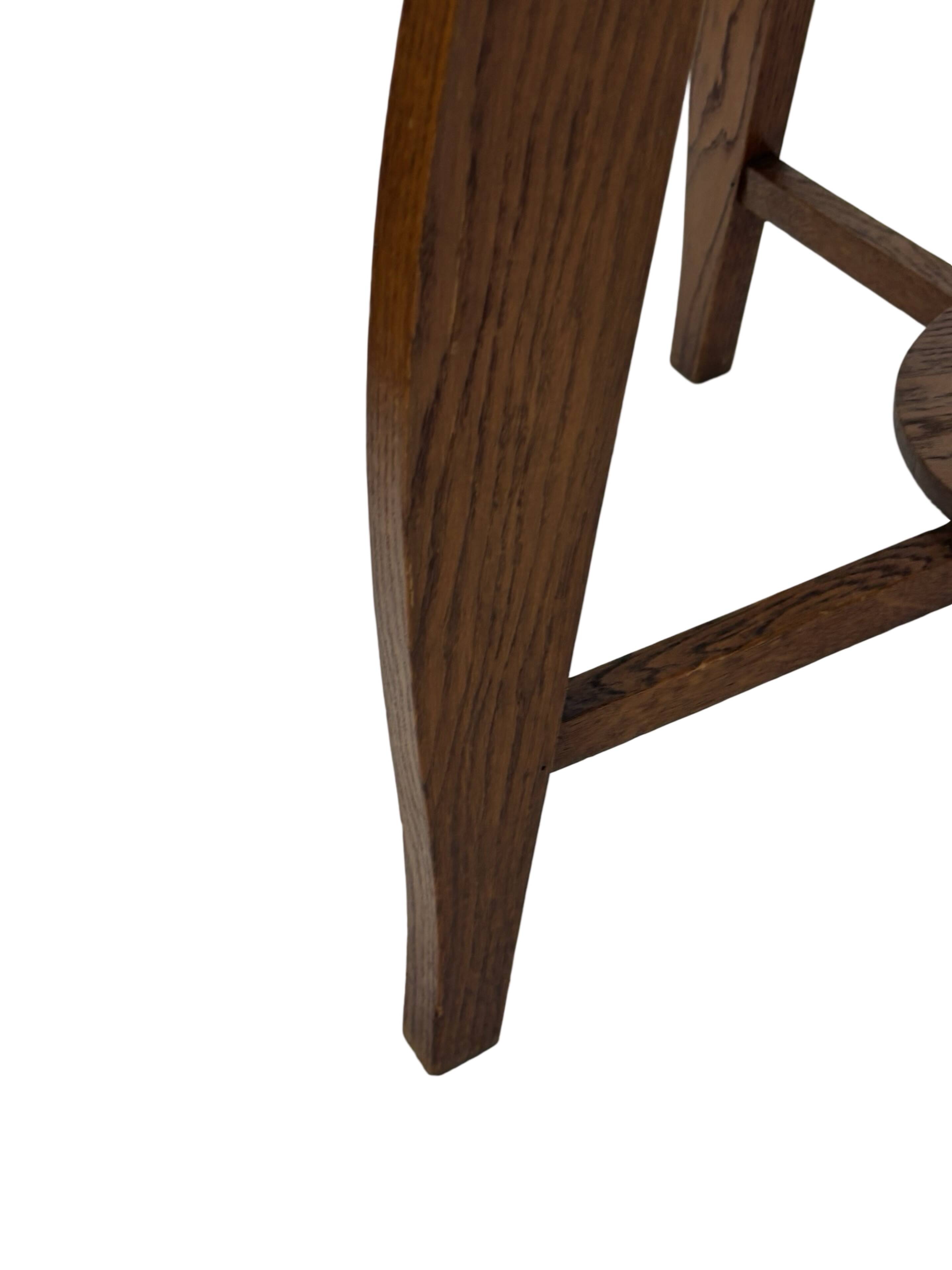 Art Deco Coffee Table Side Table Oak 1950s Design