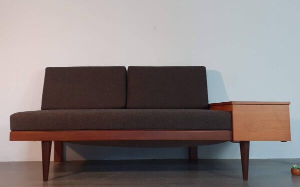 Canapé daybed Svanette par Ingmar Relling, Vintage Scandinave 1960s