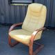 Vintage leather armchair