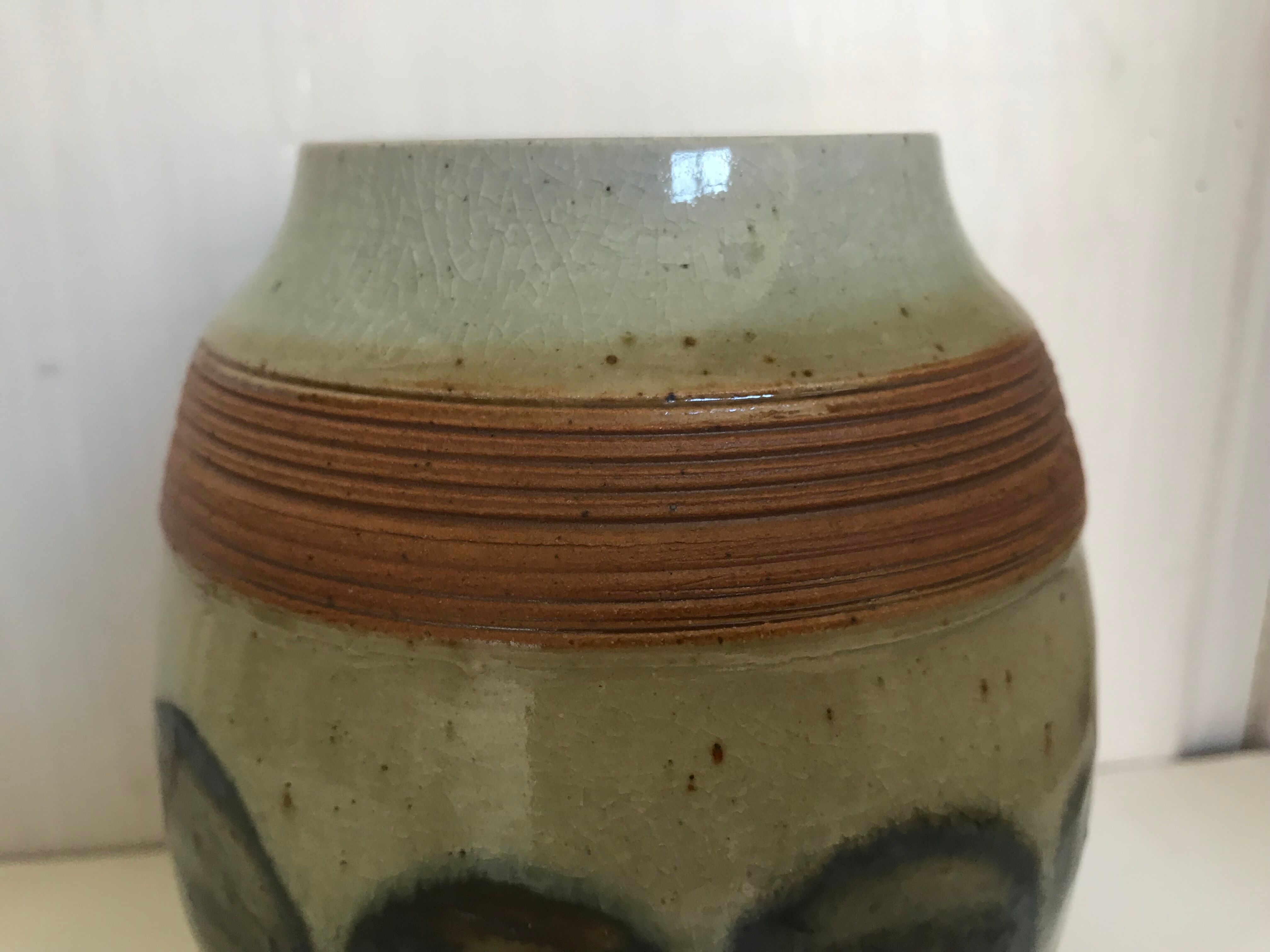 Vintage sandstone vase