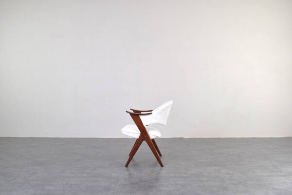 Fauteuil en teck norvégien modèle Blinken par Sigurd Resell pour Rastad & Relling