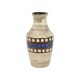 Vintage Bay Vase West Germany Ceramic Beige Brown Blue 619-35