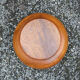 Salad bowl, vintage teak fruit cup