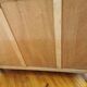 Vintage wooden dresser 4 straight-footed drawers