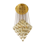 Murano crystal for sculpture chandelier 1970