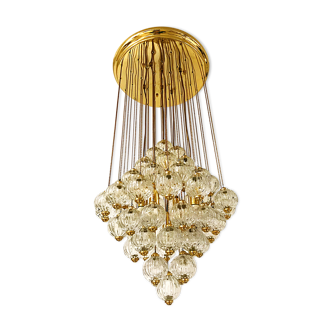 Murano crystal for sculpture chandelier 1970
