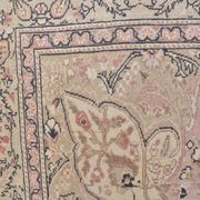 Tapis vintage à motifs floraux, fait à la main, sku698