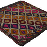 Anatolian handmade kilim rug 175 cm x 163 cm