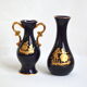 Duo of porcelain vases Limoges Castel