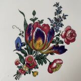 Paire de plats ronds Villeroy & Boch Mettlach Vieux Strasbourg