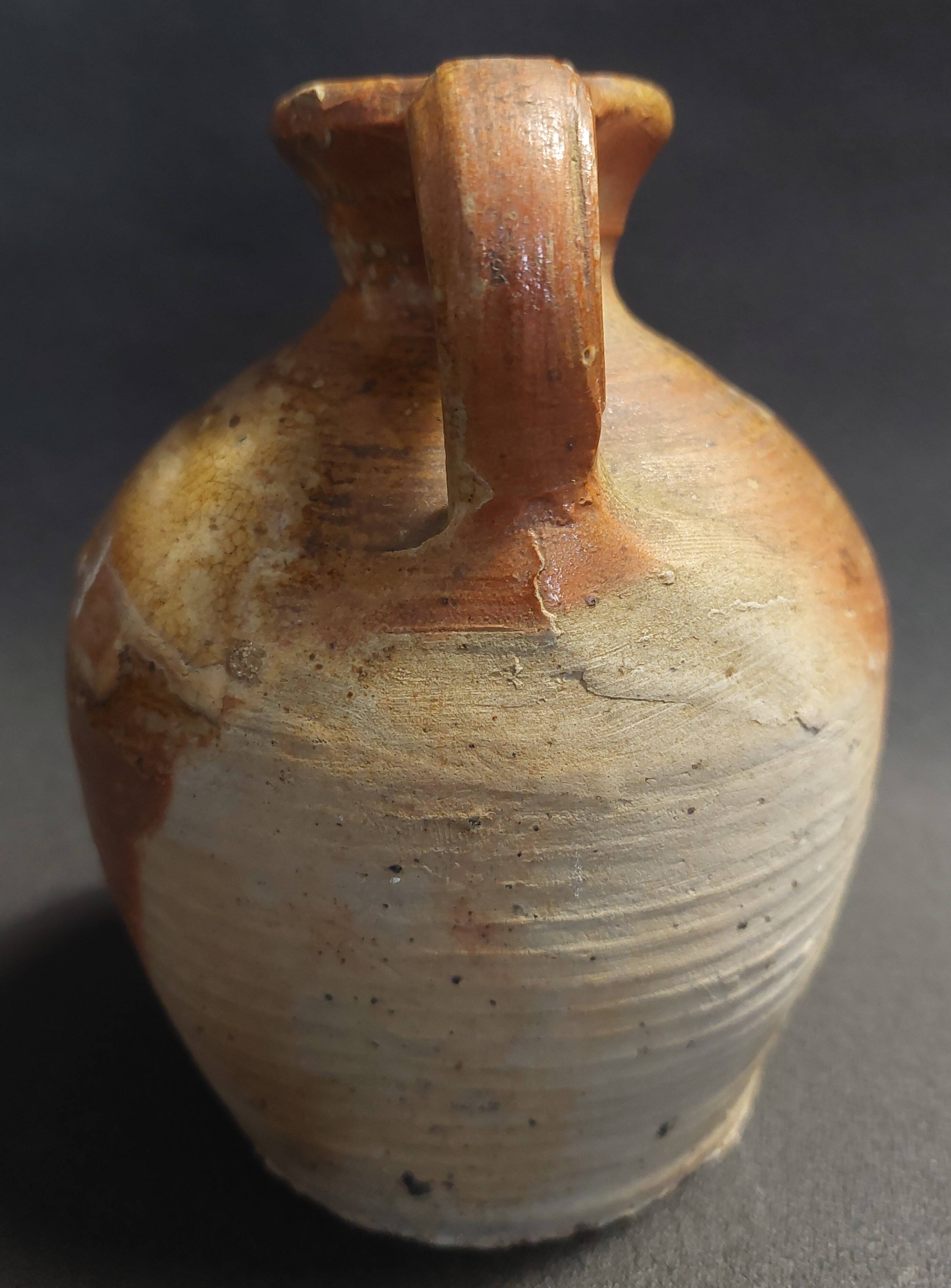 Stoneware pitcher, late 19th century, early 20th century, Puisaye