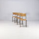 Giandomenico Belotti ‘paludis’ dining chair for Alias set/4