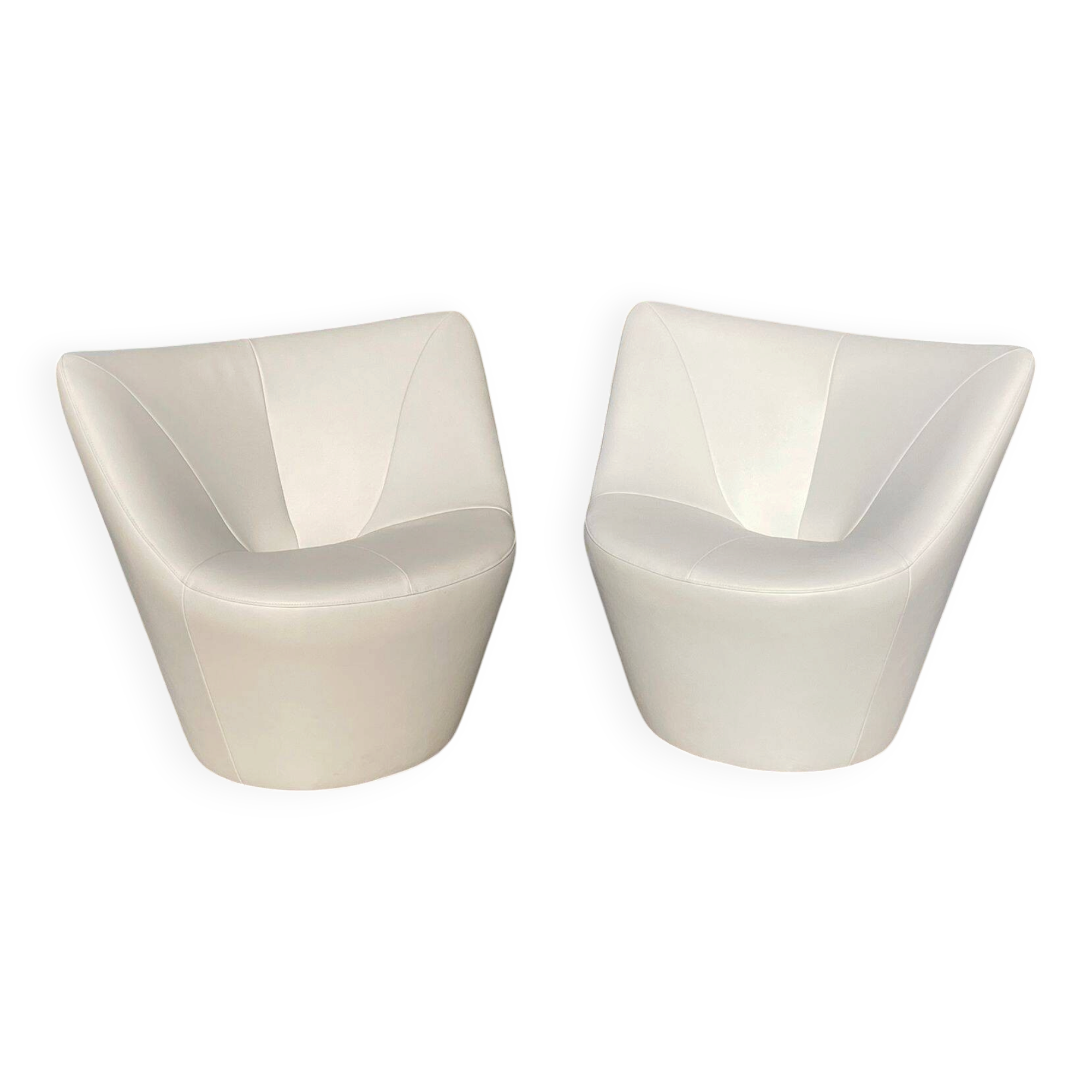 Anda pierre paulin armchairs by ligne roset