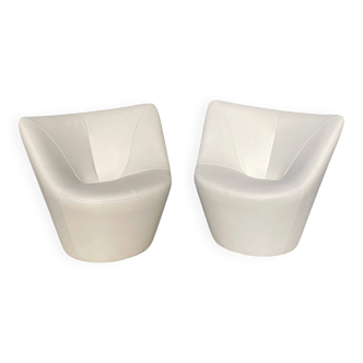 Anda pierre paulin armchairs by ligne roset