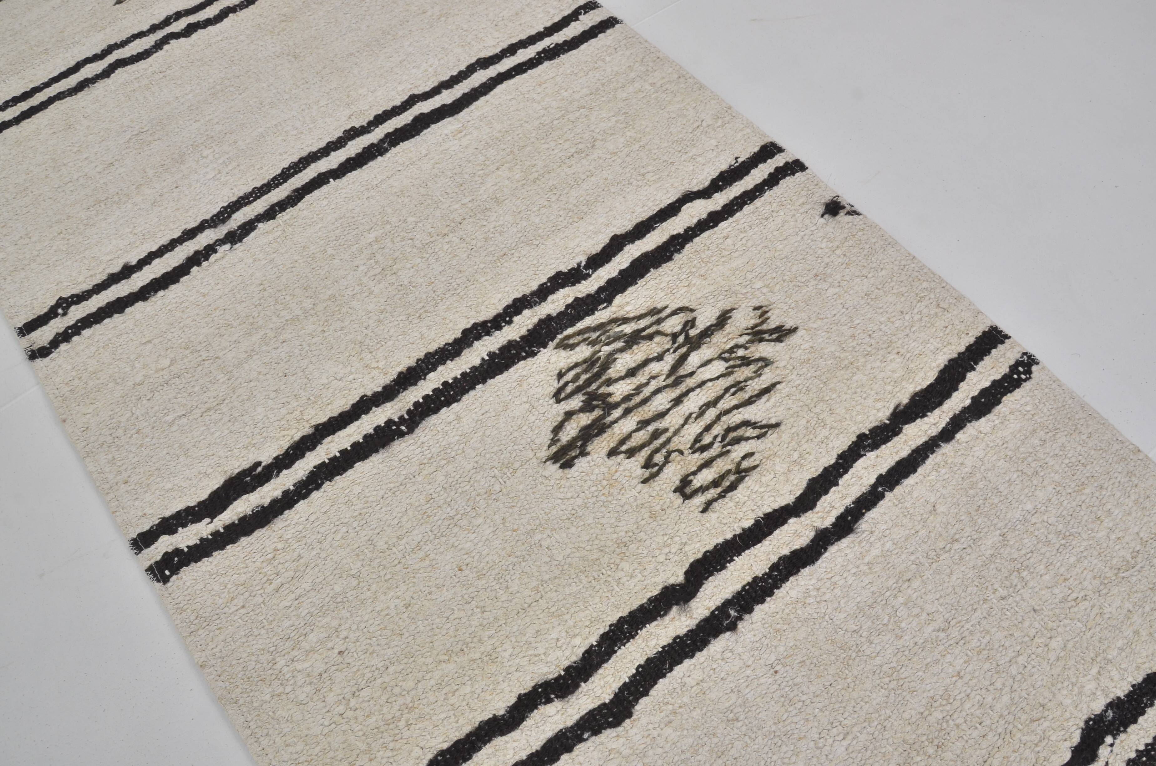 Vintage Hemp Runner Rug sku 3870