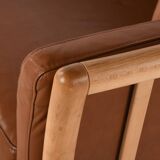 Canapé scandinave cuir 2 places