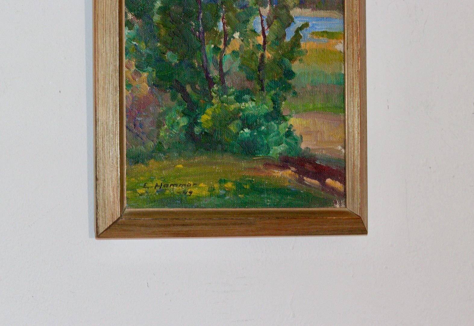 "Rural landscape" – E. Hammar